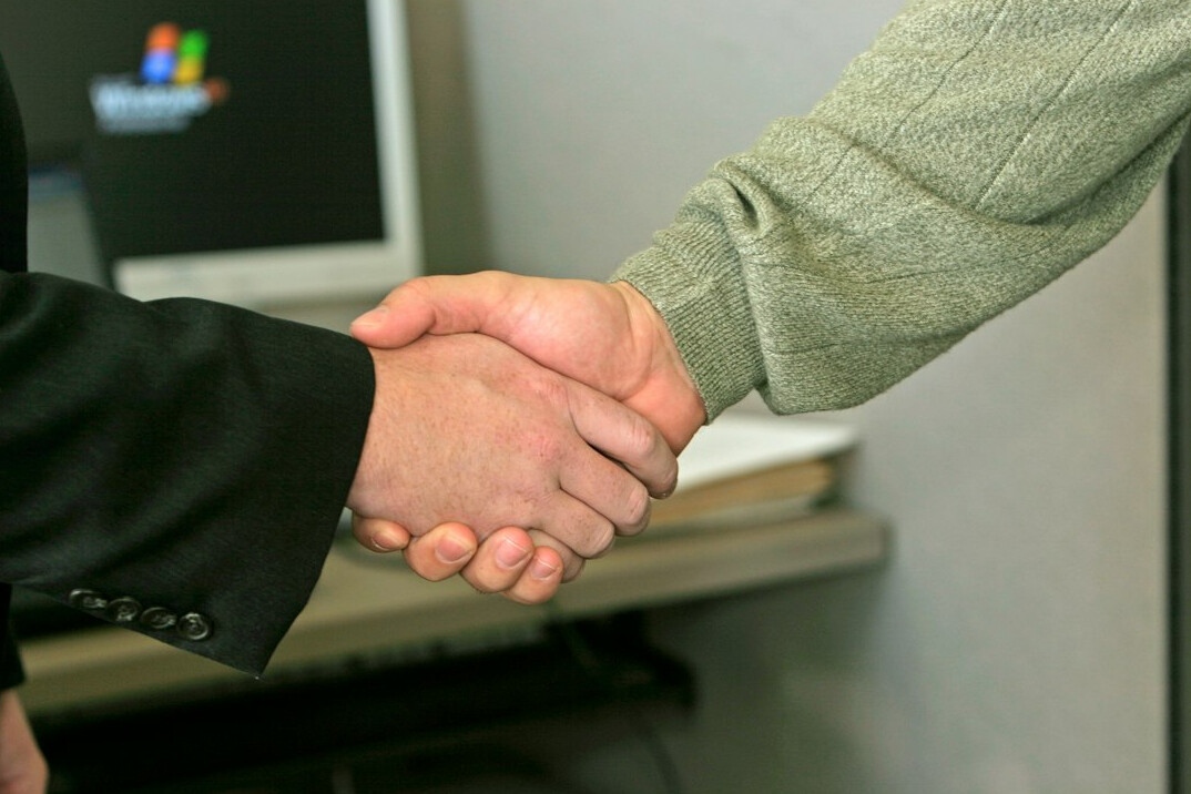 business handshake agreement