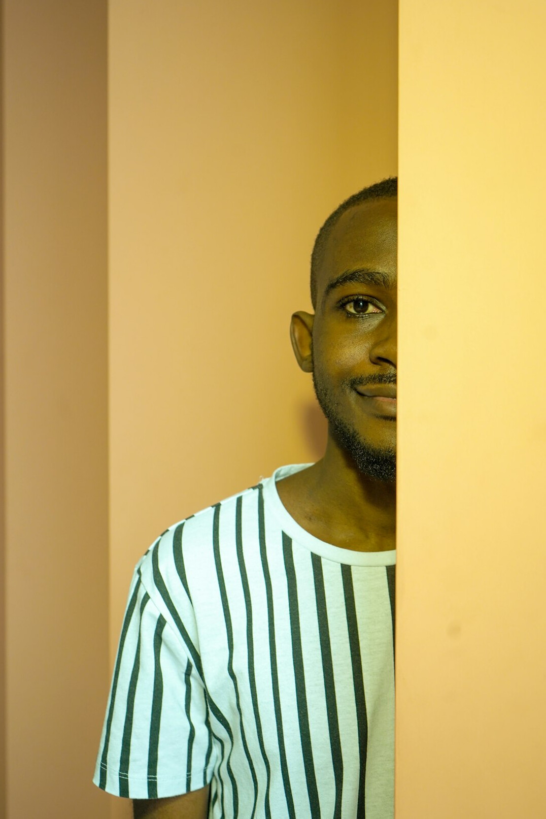 Portrait of a man with a friendly expression