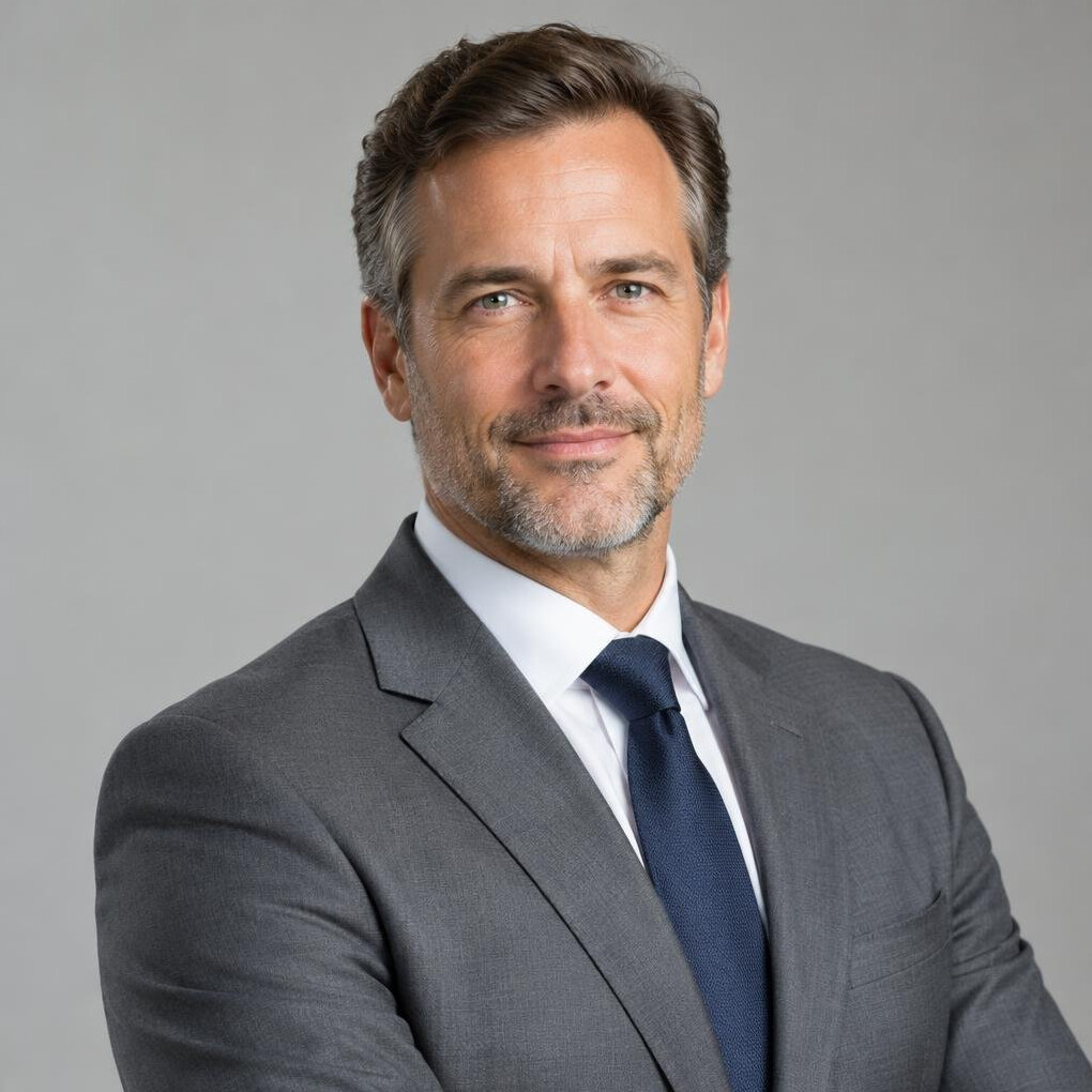 Portrait of a man in a business suit
