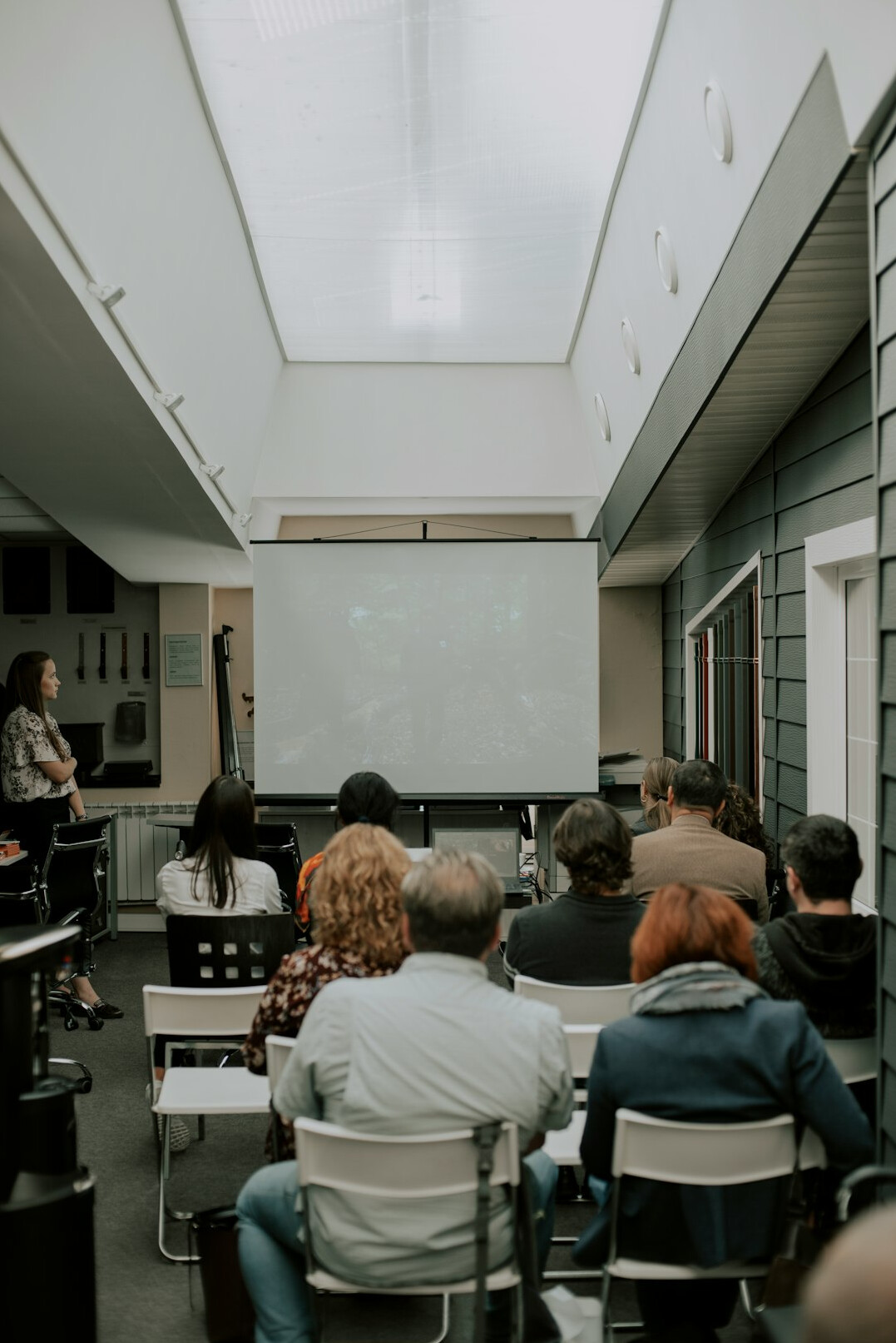 adult learning in classroom